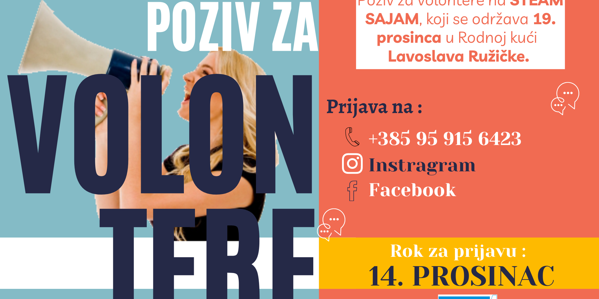 YPGD Poziv Za Volontere